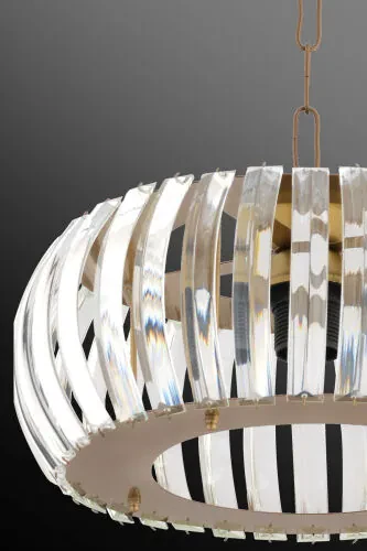 Venus Pendant Antique 22 Cm T.installation Crystal Stone Chandelier - 7