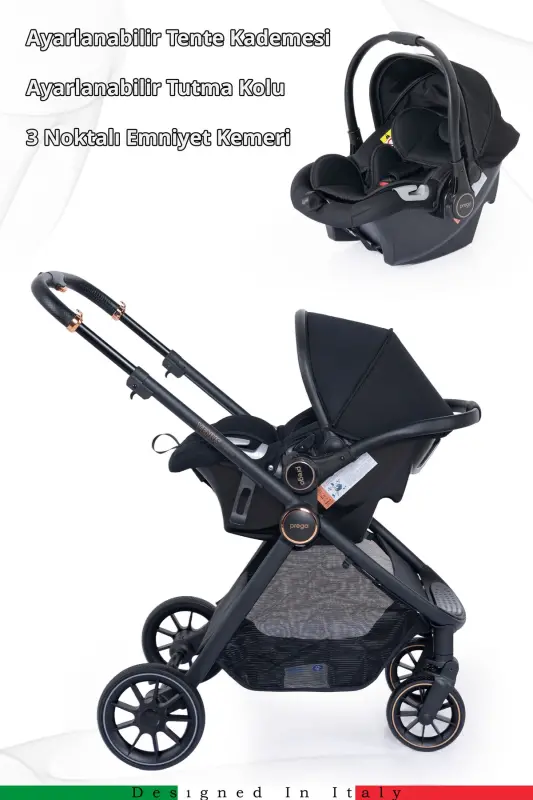 Venus Premium Travel System Stroller - 4