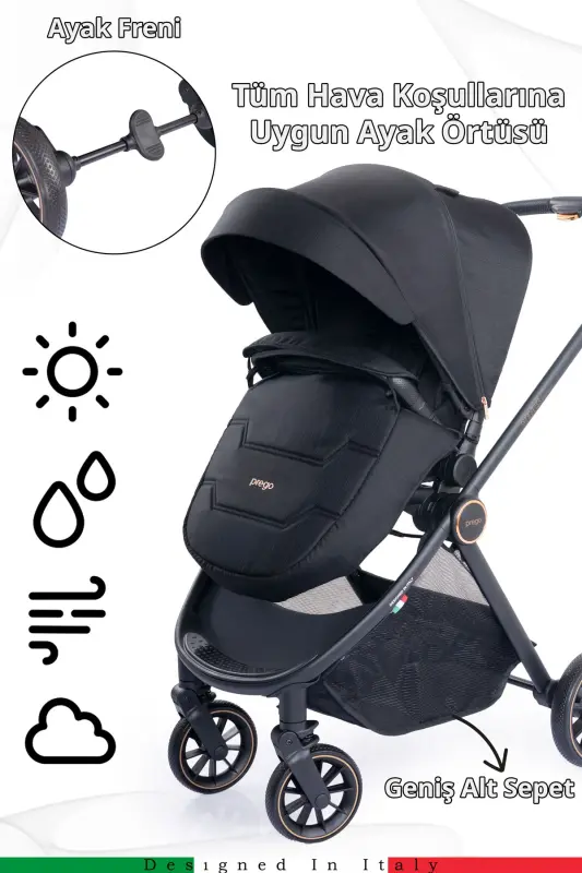 Venus Premium Travel System Stroller - 5