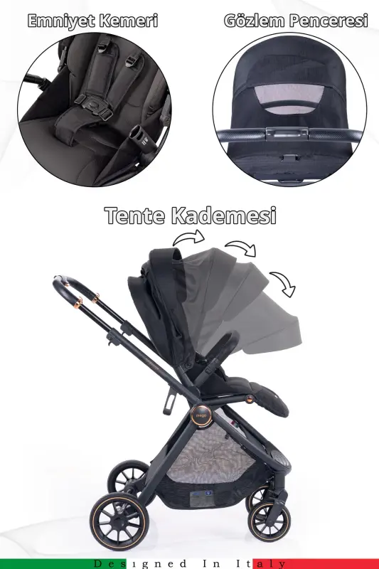 Venus Premium Travel System Stroller - 9