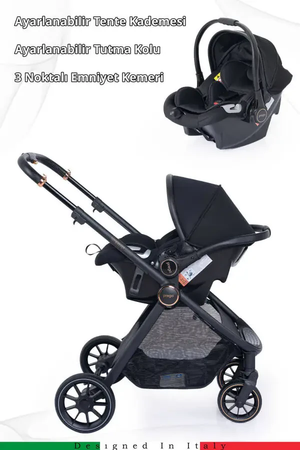 Venus Premium Travel System Stroller - 2