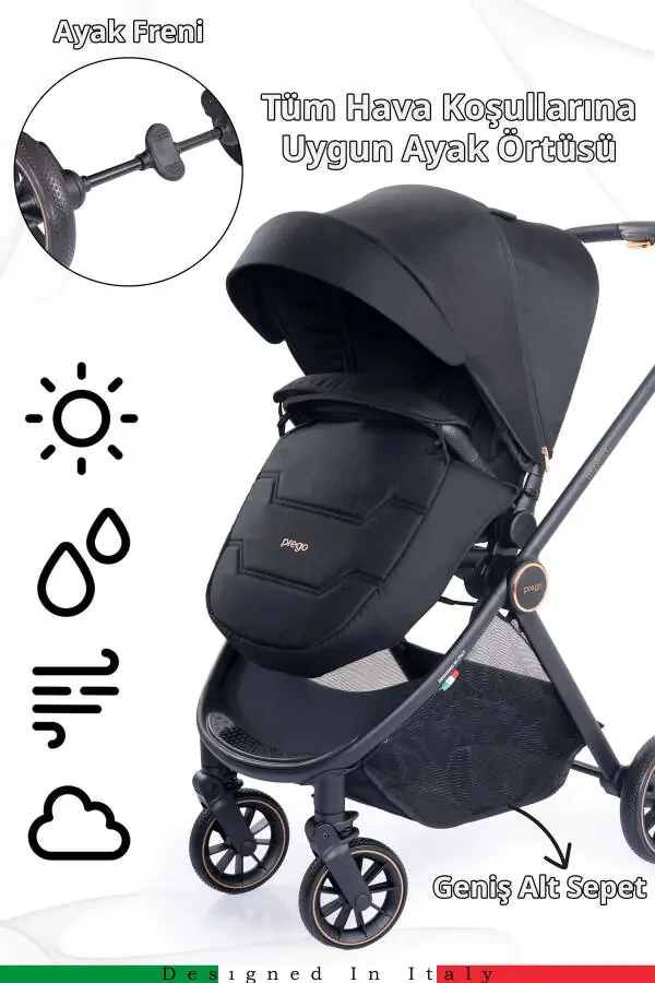 Venus Premium Travel System Stroller - 3