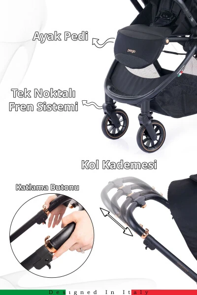 Venus Premium Travel System Stroller - 6