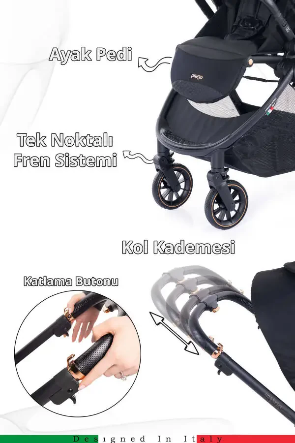 Venus Premium Travel System Stroller - 6