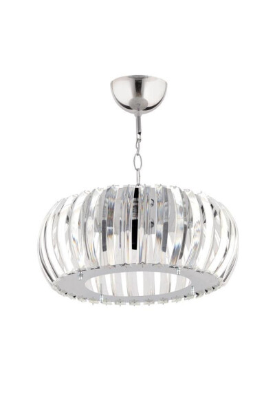 Venus Silver 22 Cm Crystal Stone Chandelier with T. Installation - 5