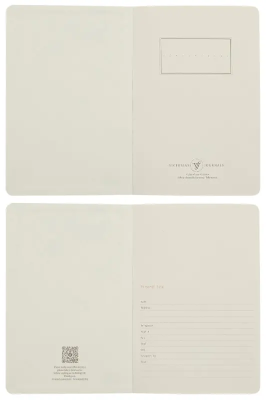 Venzi Sert Kapaklı Lastikli Tarihsiz Kalın Yapraklı Noktalı Defter 14x20 Cm - Gümüş - 5