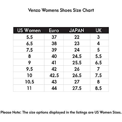 Venzo Bicycle Women’s Road Cycling Riding Shoes - with Bike Clipless Sealed Bearing Look Delta Compatible Pedals & 9 Degree Float Cleats - 2