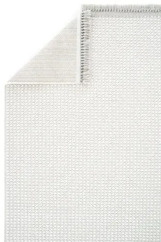 Vera 1451 Krem Yumuşak Dokulu Halı Kilim Salon Mutfak Koridor Kesme Yolluk Dokuma Makine Halısı-Krem - 7