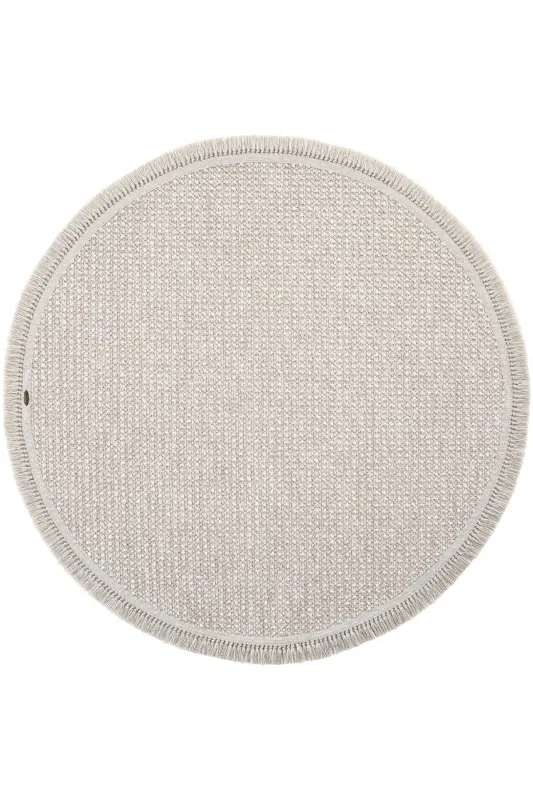 Vera 1452 Mink Carpet Rug Soft Touch Living Room Carpet Kitchen Entrance Round Woven Machine Carpet-Mink - 1