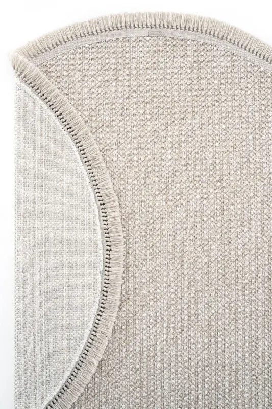 Vera 1452 Mink Carpet Rug Soft Touch Living Room Carpet Kitchen Entrance Round Woven Machine Carpet-Mink - 4