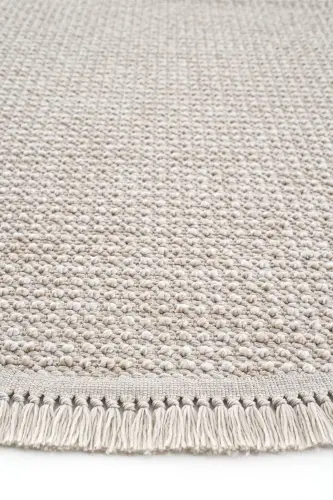 Vera 1452 Mink Carpet Rug Soft Touch Living Room Carpet Kitchen Entrance Round Woven Machine Carpet-Mink - 5