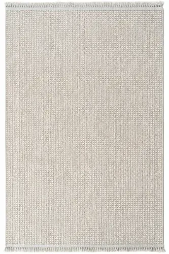 Vera 1452 Vizon Yumshoq Dokulu Halı Kilim Salon Mutfak Koridor Kesma Yo'lak Dokuma Mashina Halısı-Vizon 10 - 2