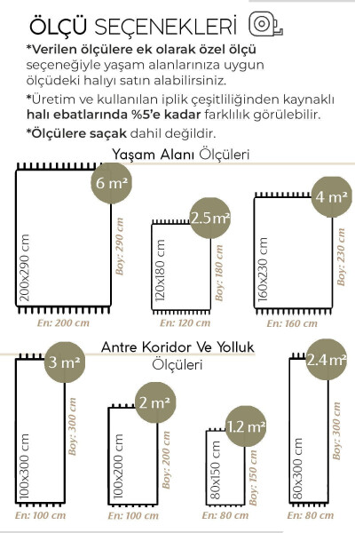 Vera 1452 Vizon Yumuşak Dokulu Halı Kilim Salon Mutfak Koridor Kesme Yolluk Dokuma Makine Halısı - 24