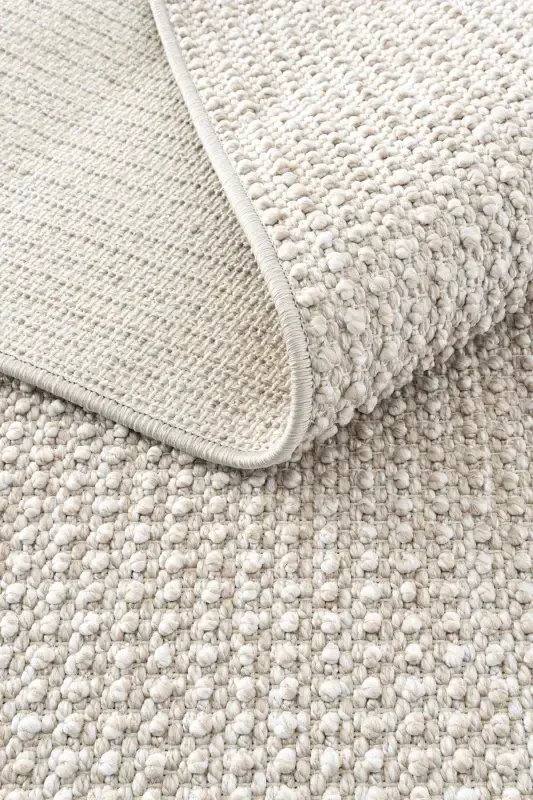 Vera 1452 Vizon Yumuşak Dokulu Halı Kilim Salon Mutfak Koridor Kesme Yolluk Dokuma Makine Halısı-Vizon 10 - 8