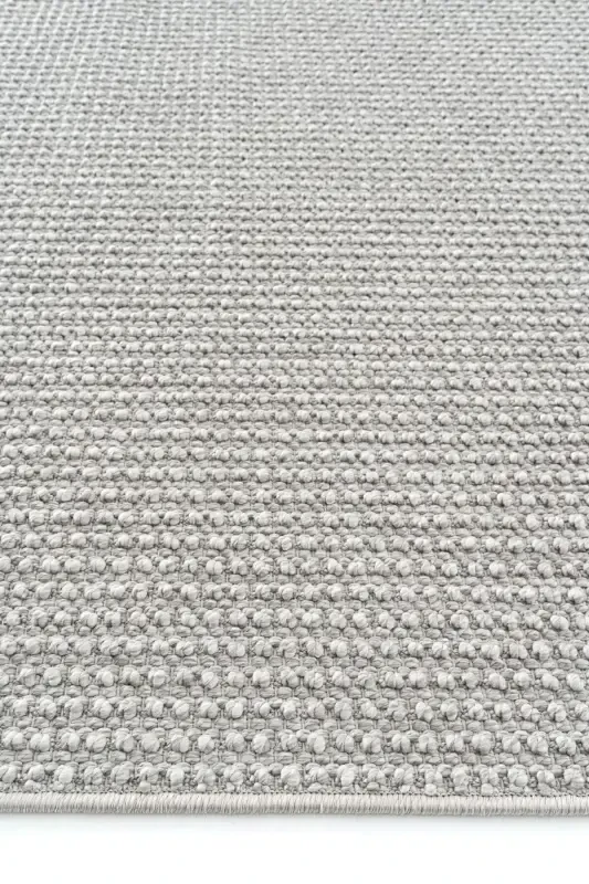 Vera 1453 Grey Soft Touch Rug Kilim Living Room Kitchen Hallway Cut Runner Woven Machine Carpet-Grey - 1