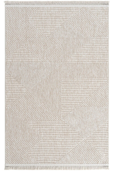 Vera 1455 Beige Soft Textured Rug Carpet Living Room Kitchen Corridor Cutting Runner Woven Machine Carpet - 33