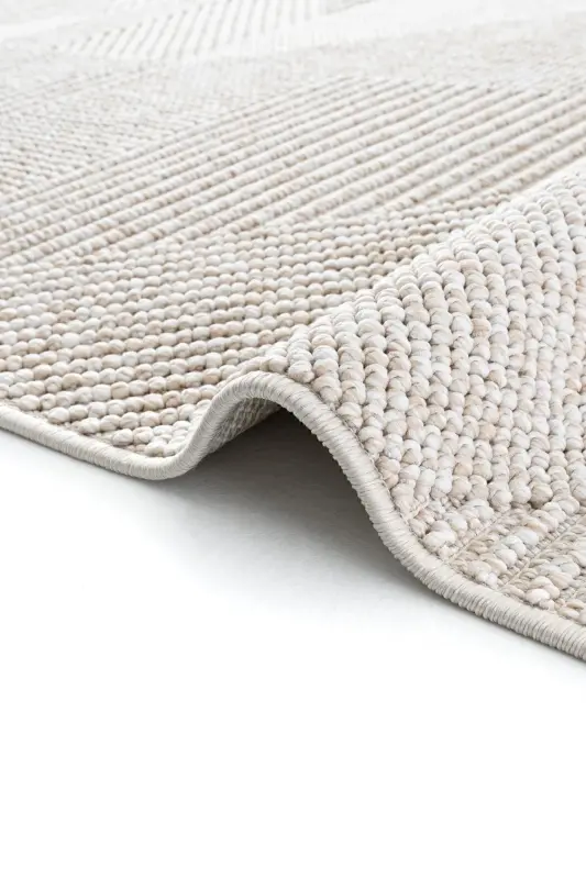 Vera 1455 Vizon Yumuşak Dokulu Halı Kilim Salon Mutfak Koridor Kesme Yolluk Dokuma Makine Halısı - Vizon 2 - 6