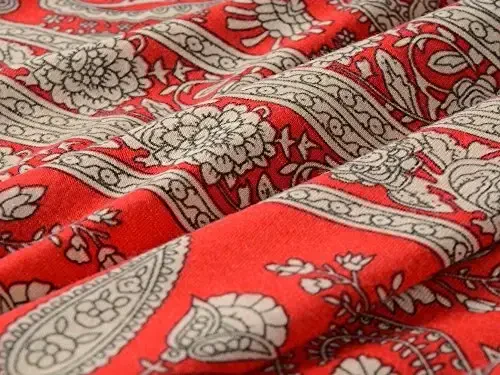 Veranee Ayollar uchun katta o'lchamdagi keng tunika tepasi 3/4 qisma gulli keng футболka - 5