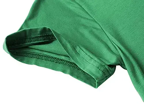 Veranee Ayollar uchun katta o'lchamdagi Swing Tunikasi Top 3/4 Yengli Gul naqshli keng futbolka - 4