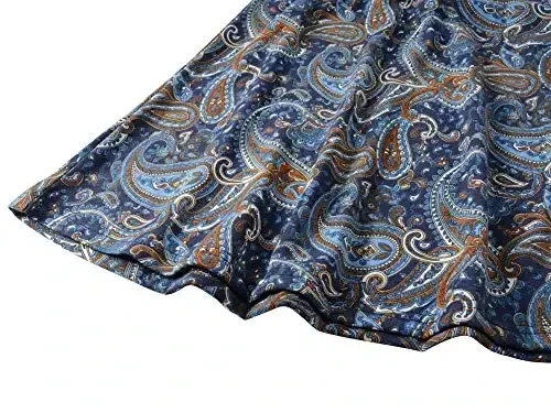 Veranee Ayollar uchun katta oʻlchamdagi yengil tunika tepasi 3/4 qisma gulli keng futbolka - 5