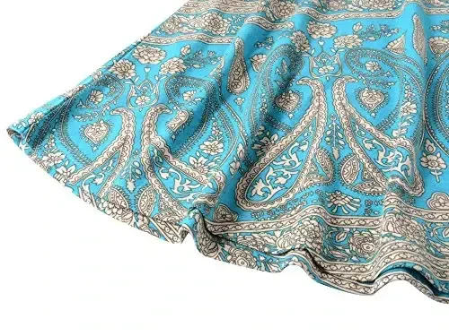 Veranee Ayollar uchun katta o'lchamli keng tunika tepasi 3/4 qisma gulli kengaytmali futbolka - 3