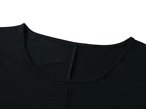 Veranee Ayollarining Katta O'lchamli Swing Tunikasi 3/4 Yengli Gullar Naqshli Keng Ko'ylagi - 3