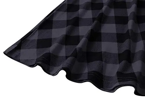 Veranee Women's Plus Size Swing Tunic Top 3/4 Sleeve Floral Flare T-Shirt - 5