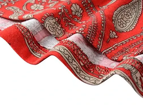 Veranee Women's Plus Size Swing Tunic Top 3/4 Sleeve Floral Flare T-Shirt - 4