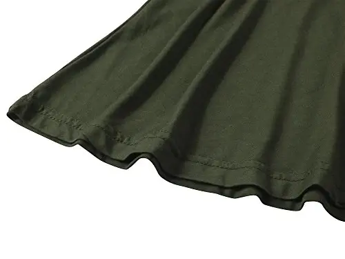 Veranee Women's Plus Size Swing Tunic Top 3/4 Sleeve Floral Flare T-Shirt - 5