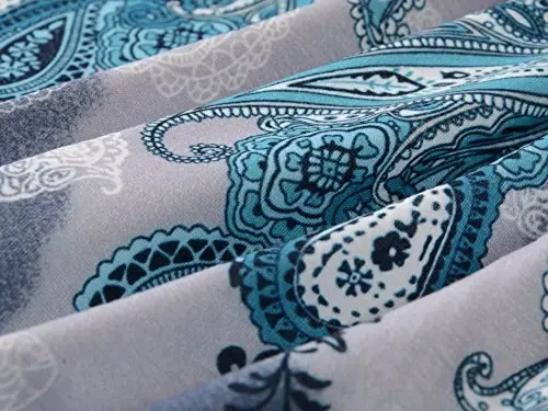 Veranee Women's Plus Size Swing Tunic Top 3/4 Sleeve Floral Flare T-Shirt - 7