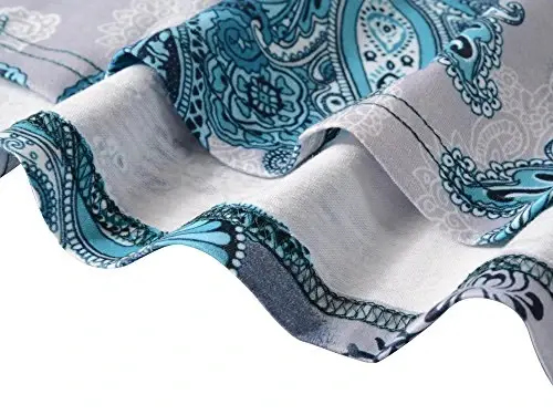 Veranee Women's Plus Size Swing Tunic Top 3/4 Sleeve Floral Flare T-Shirt - 6