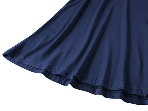 Veranee Women's Plus Size Swing Tunic Top 3/4 Sleeve Floral Flare T-Shirt - 5