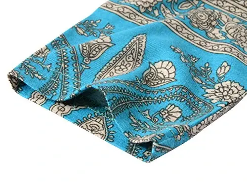 Veranee Women's Plus Size Swing Tunic Top 3/4 Sleeve Floral Flare T-Shirt - 4