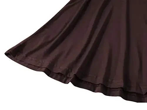 Veranee Women's Plus Size Swing Tunic Top 3/4 Sleeve Floral Flare T-Shirt - 5