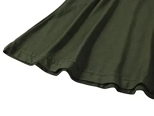 Veranee Women's Plus Size Swing Tunic Top 3/4 Sleeve Floral Flare T-Shirt - 5