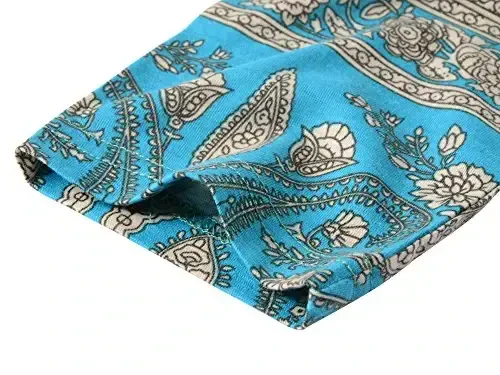 Veranee Women's Plus Size Swing Tunic Top 3/4 Sleeve Floral Flare T-Shirt - 4