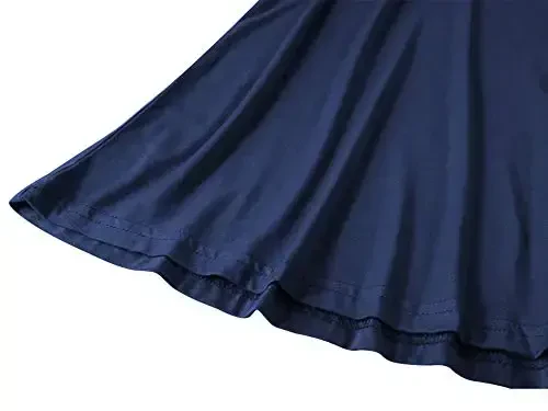 Veranee Women's Plus Size Swing Tunik Top 3/4 Sleeve Floral Flare T-Shirt - 5