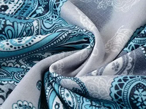 Veranee Women's Plus Size Swing Tunik Top 3/4 Yengli Gull Flare Futbolka - 5