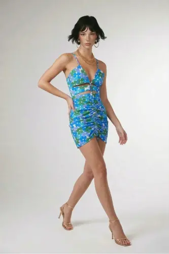 Verano Dress Blue-Blue - 4