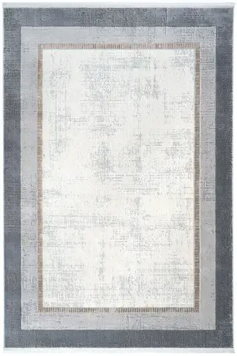 Verona 1901 Vizon Salon Halısı Koridor Kesme Yolluk Yumuşak Doku Kaymaz Tozumaz Dokuma Makine Halısı-Vizon - 1