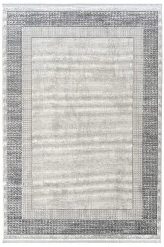 Verona 1902 Grey Living Room Rug Corridor Cut Runner Soft Texture Non-Slip Dust-Proof Woven Machine Carpet - COOL HALI