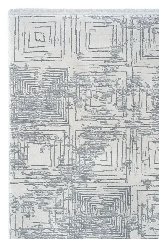 Verona 1908 Cream Salon Rug Corridor Cut Runner Soft Texture Non-Slip Dustproof Woven Machine Rug-Cream - 3