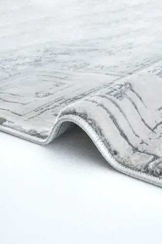 Verona 1908 Cream Salon Rug Corridor Cut Runner Soft Texture Non-Slip Dustproof Woven Machine Rug-Cream - 5