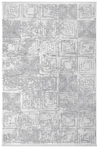 Verona 1908 Cream Salon Rug Corridor Cut Runner Soft Texture Non-Slip Dustproof Woven Machine Rug-Cream - 2