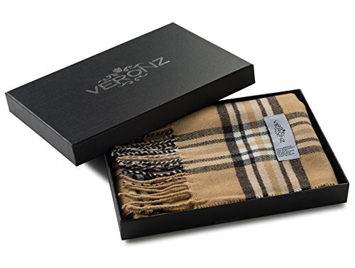 VERONZ Super Soft Luxurious Classic Cashmere Feel Winter Scarf With Gift Box - 2