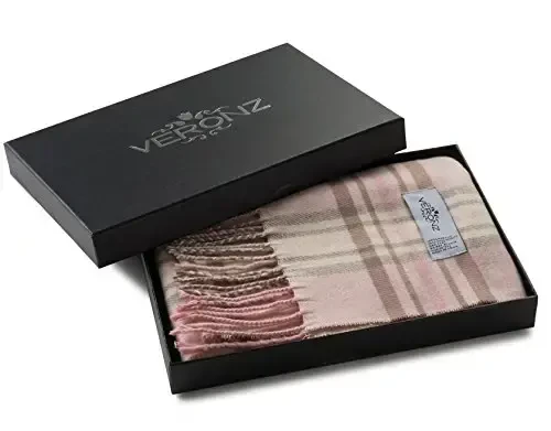 VERONZ Super Soft Luxurious Classic CasModazoneere Feel Winter Scarf With Gift Box - 2