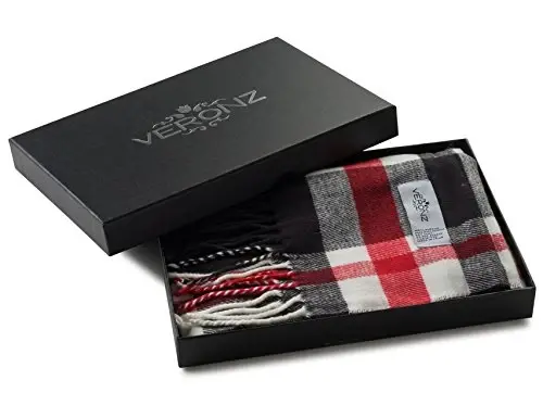 VERONZ Super Soft Luxurious Classic CasModazoneere Feel Winter Scarf With Gift Box - 2
