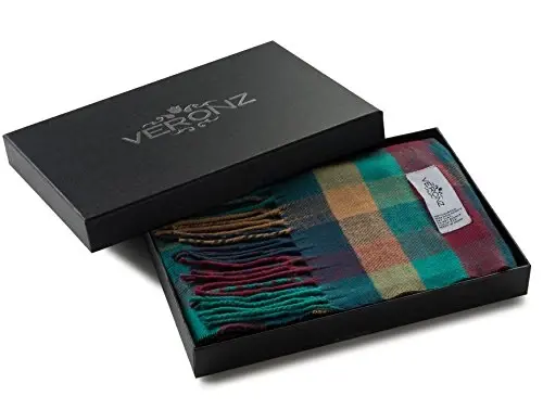 VERONZ Super Soft Luxurious Classic CasModazoneere Feel Winter Scarf With Gift Box - 2