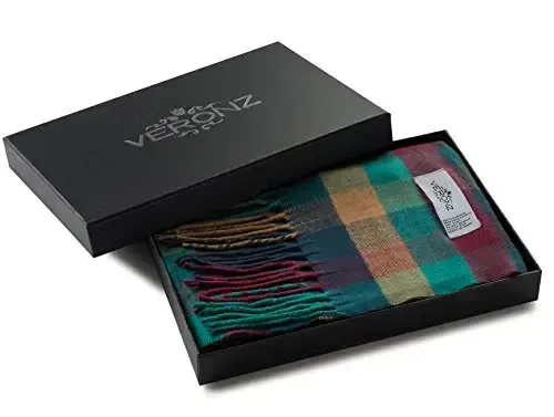 VERONZ Super Soft Luxurious Classic CasModazoneere Feel Winter Scarf With Gift Box - 2