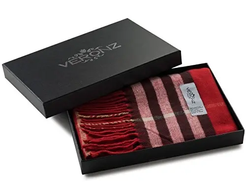 VERONZ Super Soft Luxurious Classic CasModazoneere Feel Winter Scarf With Gift Box - 2